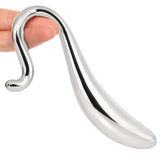 Stainless Steel Hollow Curved Wand Dildo Sex Toys > G-Spot Dildos - Tophatter Daily Deals