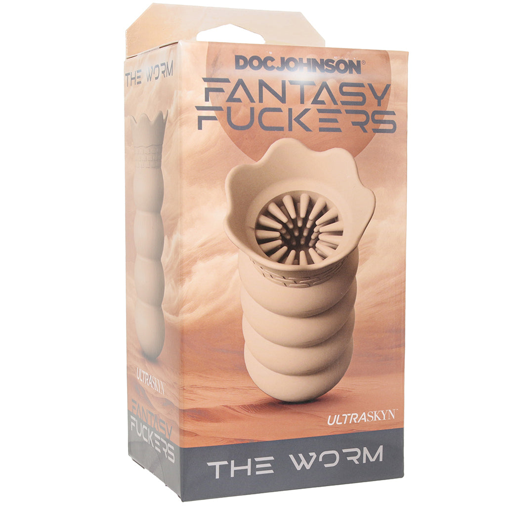 Fantasy F*ckers The Worm Stroker - Tophatter's Adult Sex Toys Online Male Masturbators > Discreet Masturbators - Tophatter Daily Deals