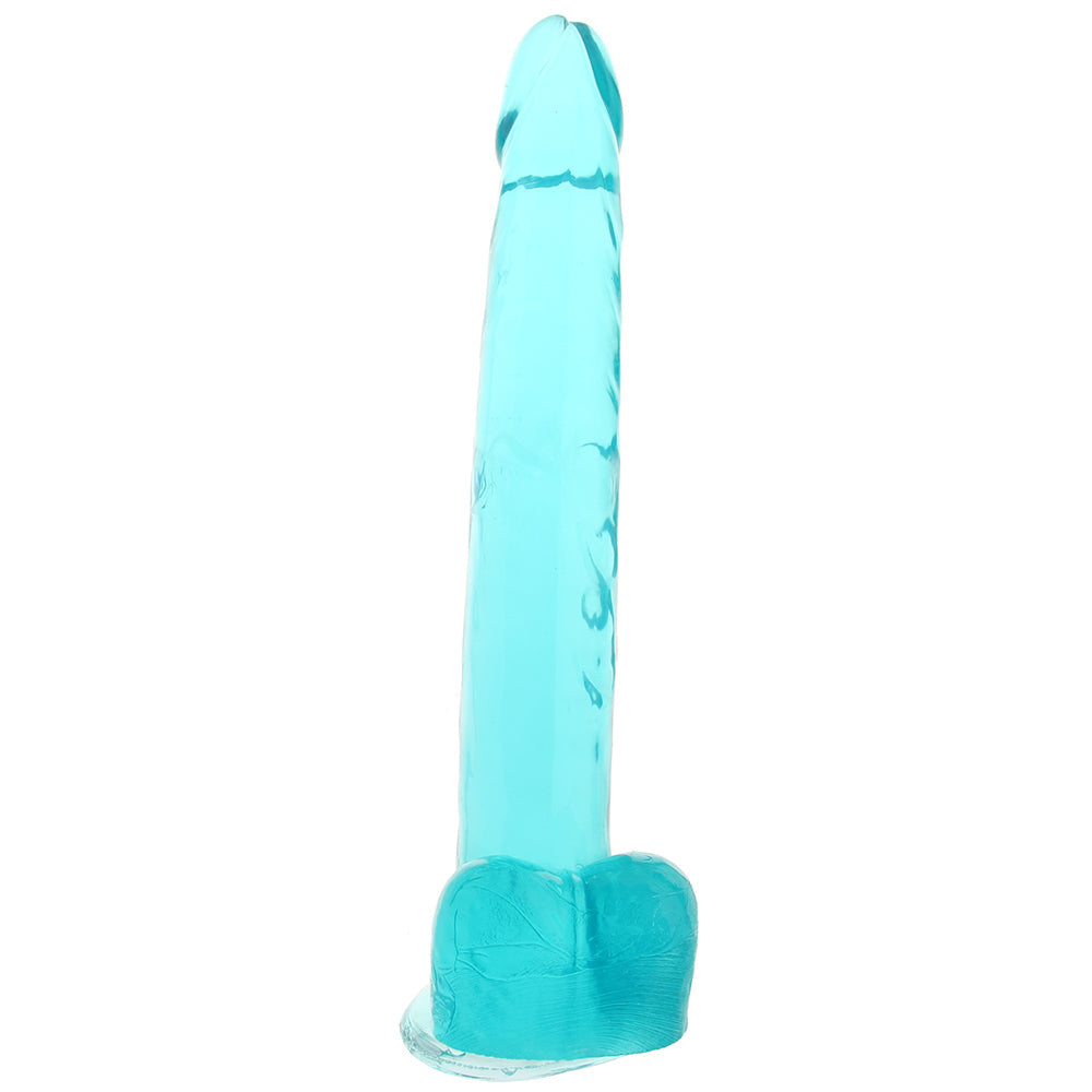 Size Queen 12 Inch Jelly Dildo in Blue - Tophatter's Adult Sex Toys Online Dildo Sex Toys > Realistic Dildos - Tophatter Daily Deals