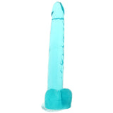 Size Queen 12 Inch Jelly Dildo in Blue - Tophatter's Adult Sex Toys Online Dildo Sex Toys > Realistic Dildos - Tophatter Daily Deals