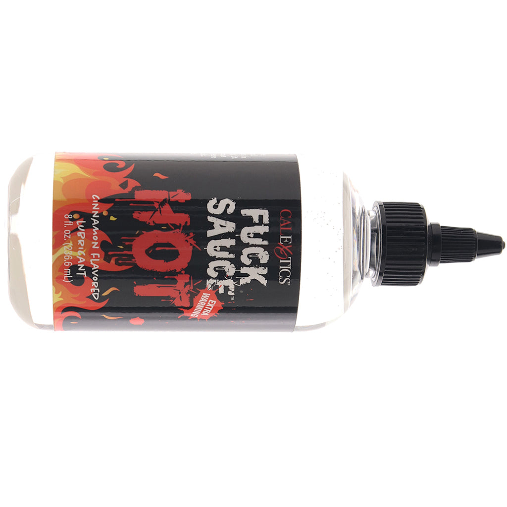 F**k Sauce Hot Warming Cinnamon Lube in 8oz Lubes and Lotions > Water Based Sex Lubes - Tophatter Daily Deals