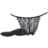 Black Lace Bikini & Remote Panty Vibe XL Vibrators > Wearable & Panty Vibrators - Tophatter Daily Deals