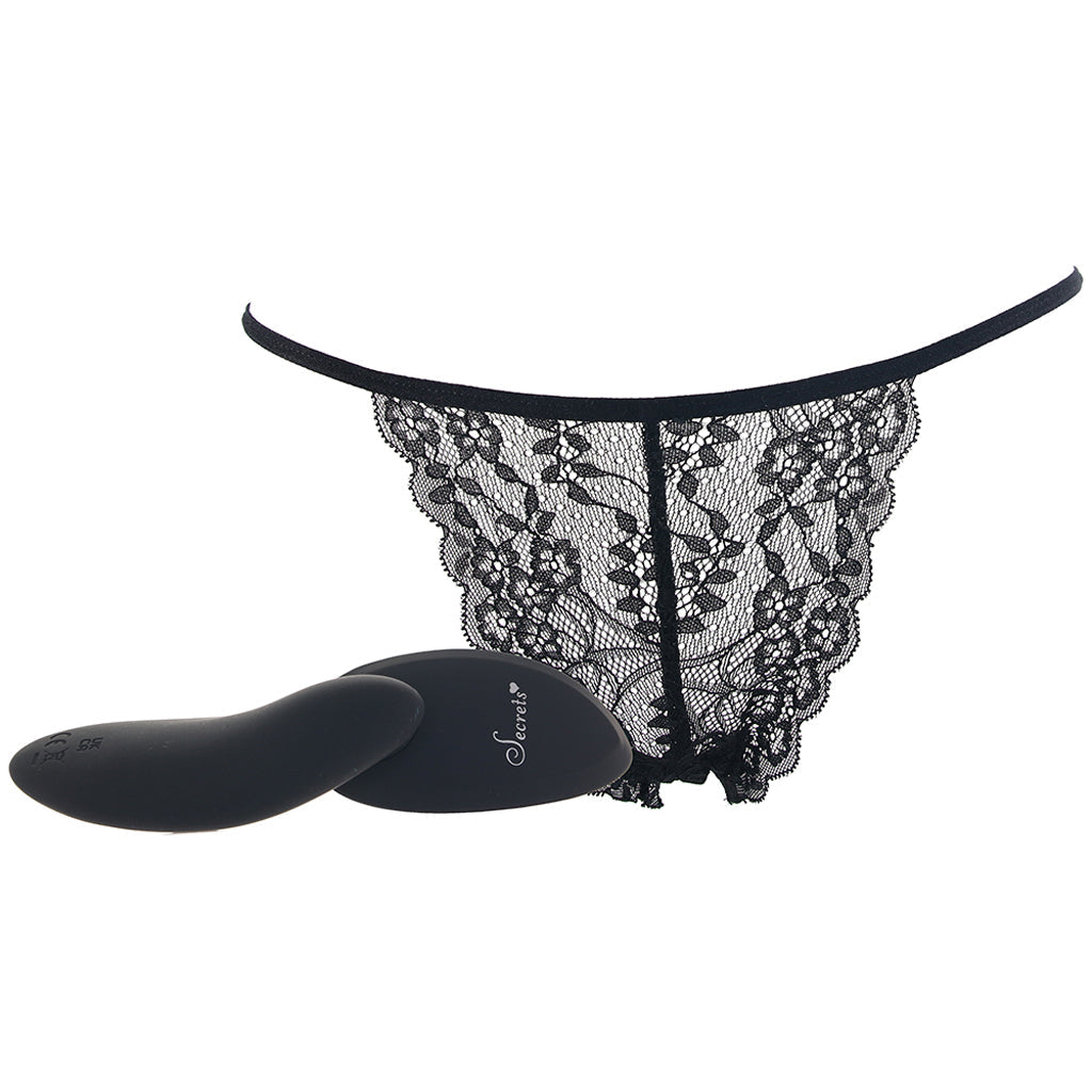 Black Lace Bikini & Remote Panty Vibe XL Vibrators > Wearable & Panty Vibrators - Tophatter Daily Deals