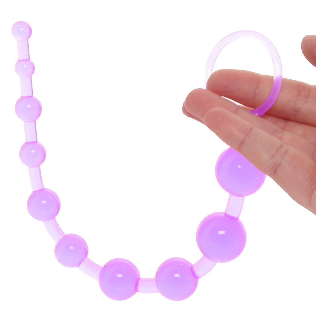 X-10 Anal Beads in Purple - Tophatter's Adult Products Anal Sex Toys > Anal Beads - Tophatter Daily Deals