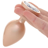 Rear Assets Medium Metal Butt Plug in Champagne Anal Sex Toys > Butt Plugs - Tophatter Daily Deals