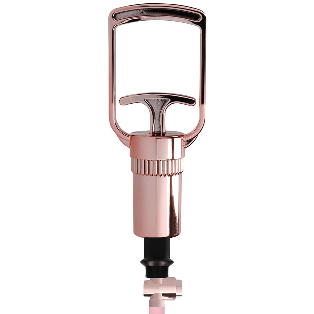Pumped Rose Gold Clitoral & Nipple Pump Set in Large Bondage and Fetish > Nipple Stimulators & Clamps - Tophatter Daily Deals