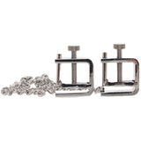 Master Series Pressure Vice Metal Nipple Clamps - Tophatter's Adult Sex Toys Online Bondage and Fetish > Nipple Stimulators & Clamps - Tophatter Daily Deals