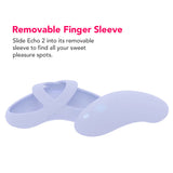 Echo 2 Flexible Panty and Finger Vibe in Sky Blue Vibrators > Finger Vibrators - Tophatter Daily Deals