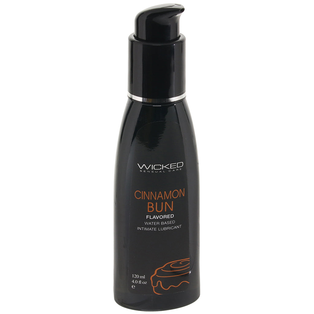 Aqua Flavored Lube 4oz/120ml in Cinnamon Bun Lubes and Lotions > Flavored Sex Lubes - Tophatter Daily Deals
