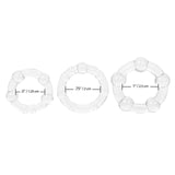 Island Rings Set in Clear Cock Rings - Tophatter Daily Deals