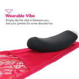 PinkCherry Remote Control Panty Vibe in Black Vibrators > Wearable & Panty Vibrators - Tophatter Daily Deals
