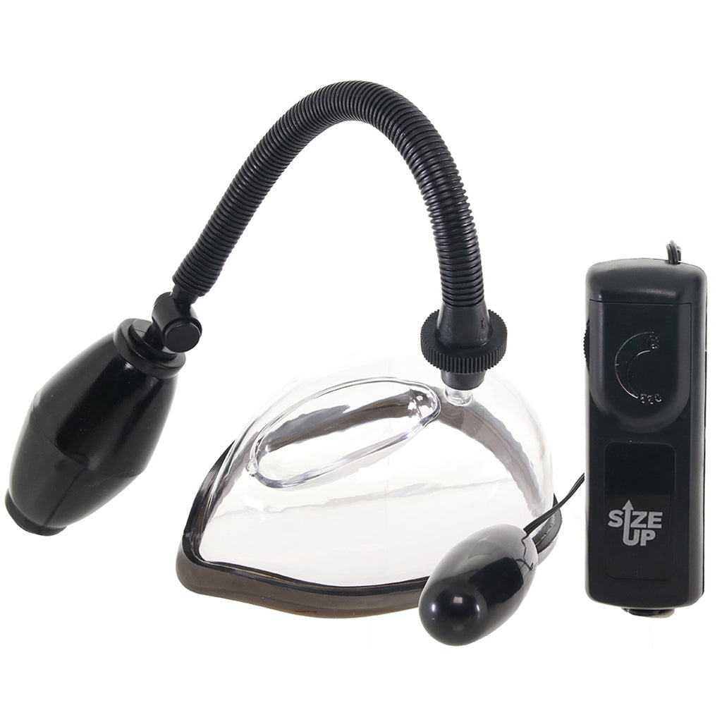 Size Up Vibrating Pussy Pump - Tophatter's Vibrator Deals Online Vibrators > Clitoral Suction & Stimulation - Tophatter Daily Deals