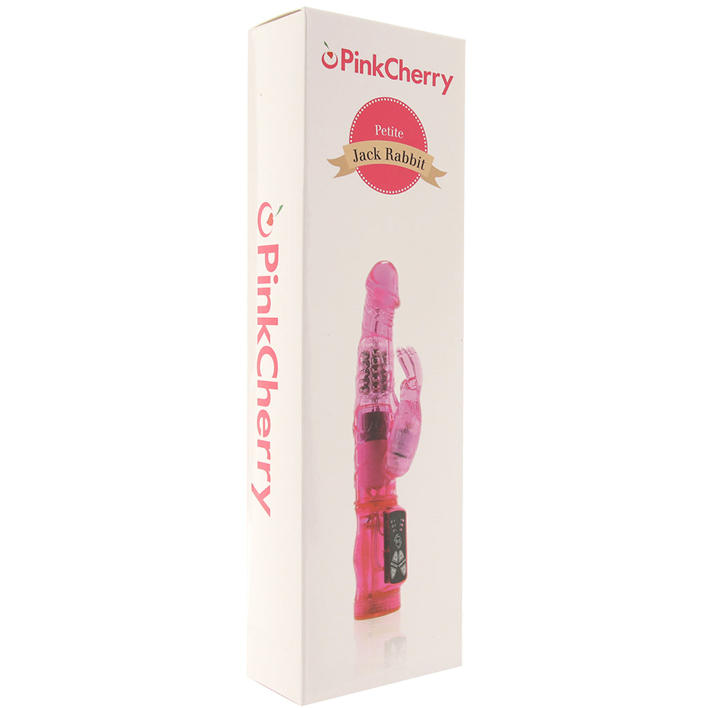 PinkCherry Petite Jack Rabbit Vibe in Pink Vibrators > Rabbit Vibrators - Tophatter Daily Deals