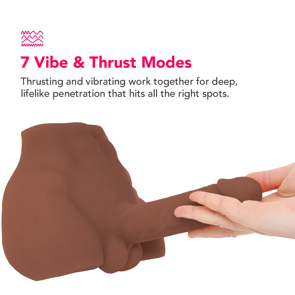 Easy Rider Thrusting Torso Masturbator in Dark Male Masturbators > Realistic Butts - Tophatter Daily Deals