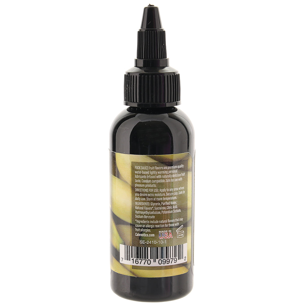 F**k Sauce Water Based Lube 2oz/60ml in Banana Lubes and Lotions > Flavored Sex Lubes - Tophatter Daily Deals