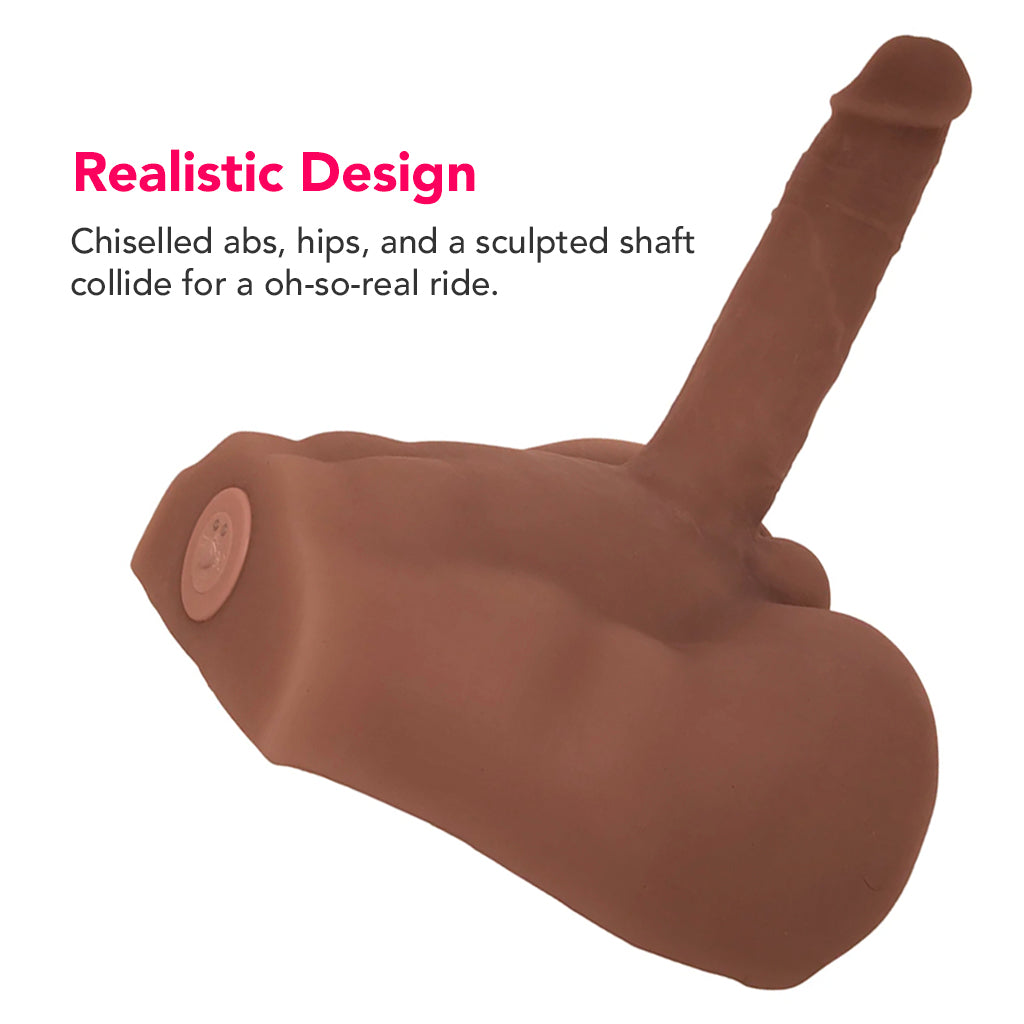 Easy Rider Thrusting Torso Masturbator in Dark Male Masturbators > Realistic Butts - Tophatter Daily Deals