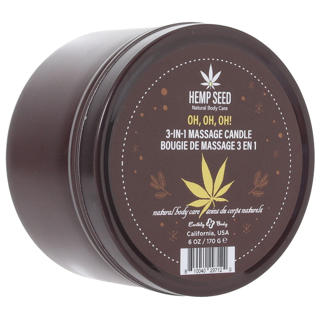 3-in-1 Massage Candle 6oz/170g in Oh, Oh, Oh! Sensual Love > Massage Candles - Tophatter Daily Deals