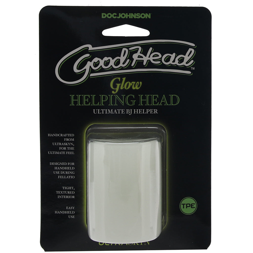 GoodHead Glow Helping Head Stroker Male Masturbators > Discreet Masturbators - Tophatter Daily Deals