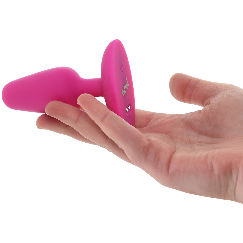 Bang! Vibrating Silicone Butt Plug in Pink - Tophatter's Vibrator Deals Online Anal Sex Toys > Butt Plugs - Tophatter Daily Deals