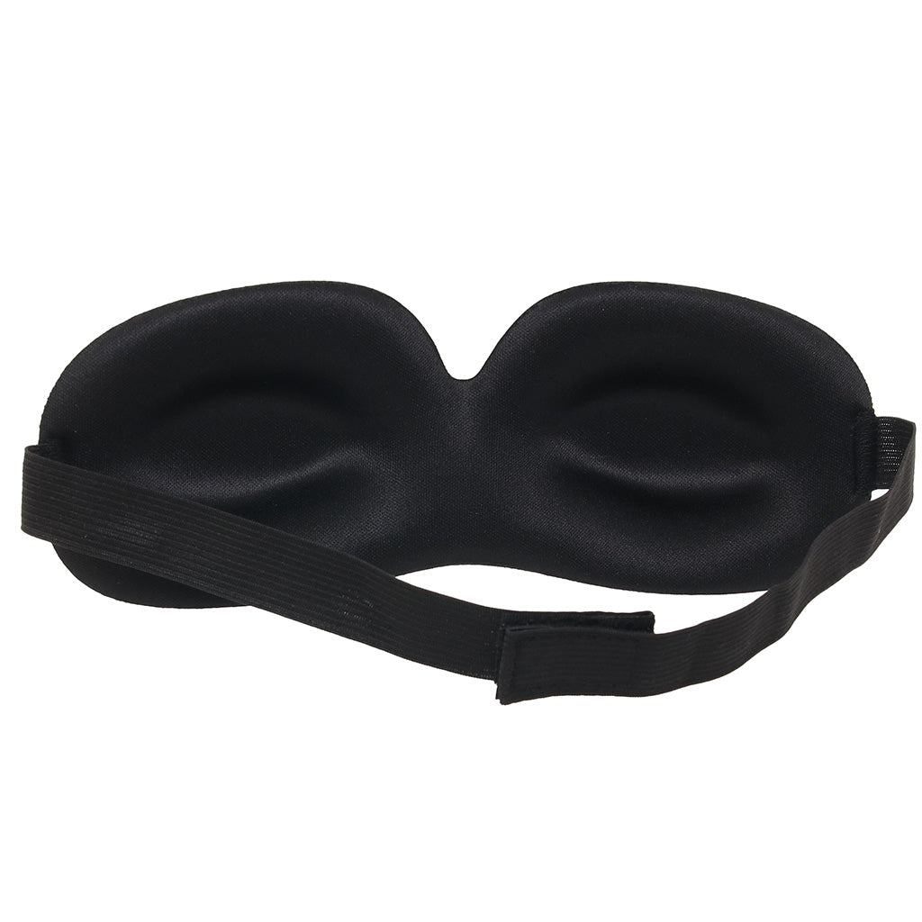 Ouch! 3D Blindfold in Black Bondage and Fetish > Pleasure Masks and Dress Up Play - Tophatter Daily Deals
