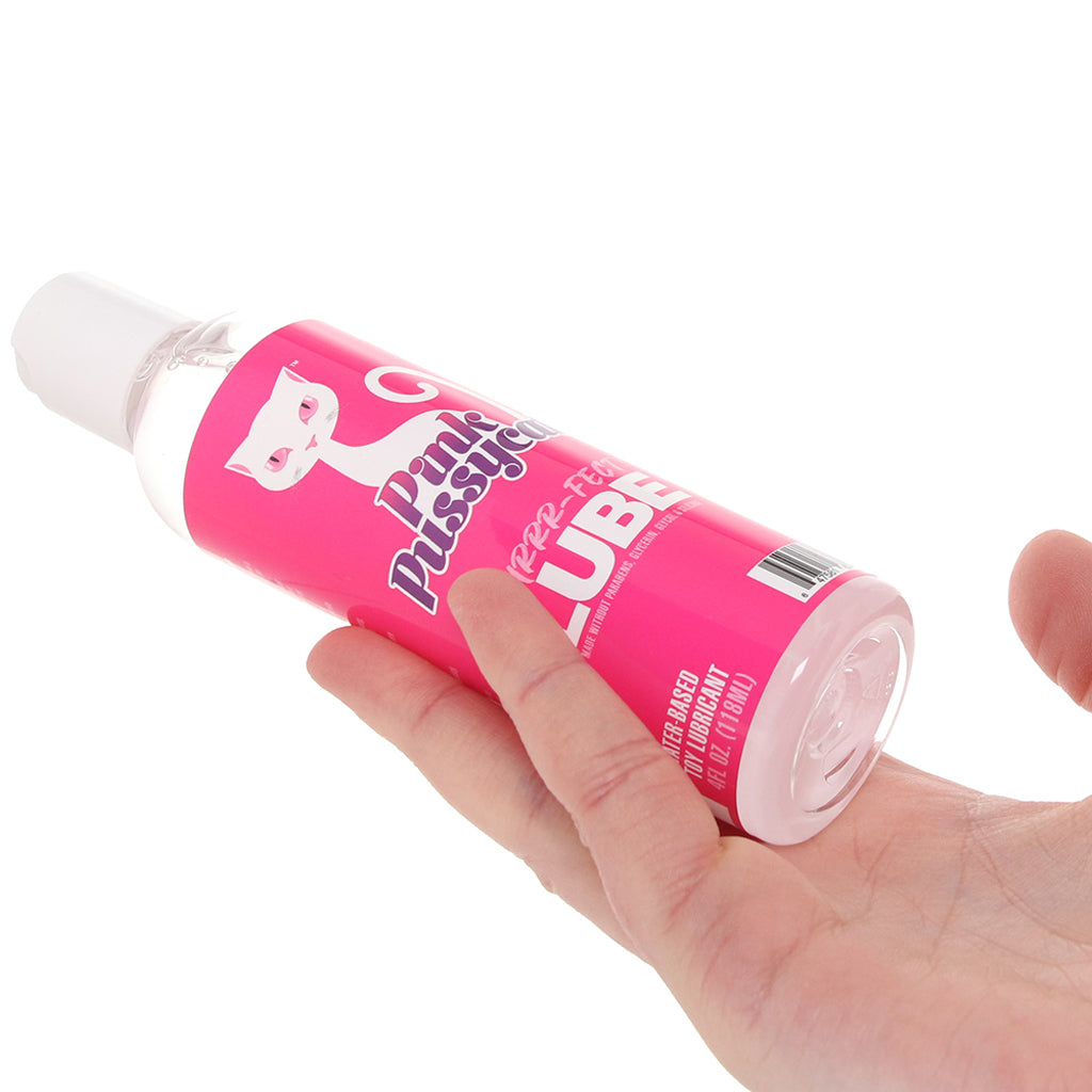 Pink Pussycat Purrr-fect Water-Based Lube in 4oz/118ml - Tophatter's Adult Sex Toys Online Lubes and Lotions > Water Based Sex Lubes - Tophatter Daily Deals