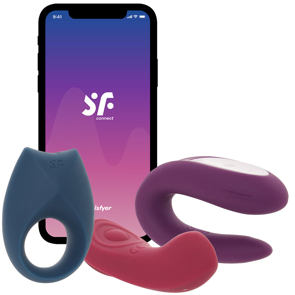 Satisfyer Partner Box Vibrators > Wearable & Panty Vibrators - Tophatter Daily Deals