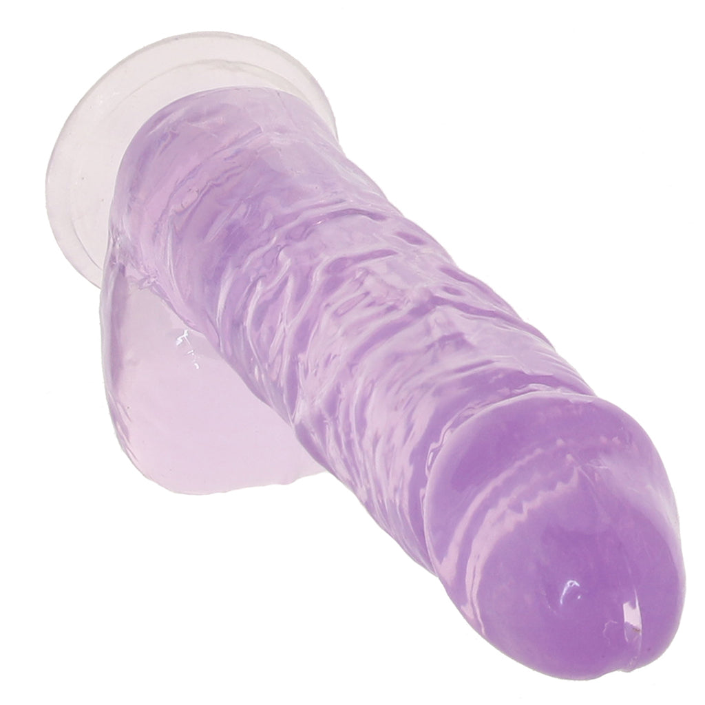 Naturally Yours 6 Inch Crystalline Dildo in Amethyst - Tophatter's Adult Products Dildo Sex Toys > Realistic Dildos - Tophatter Daily Deals