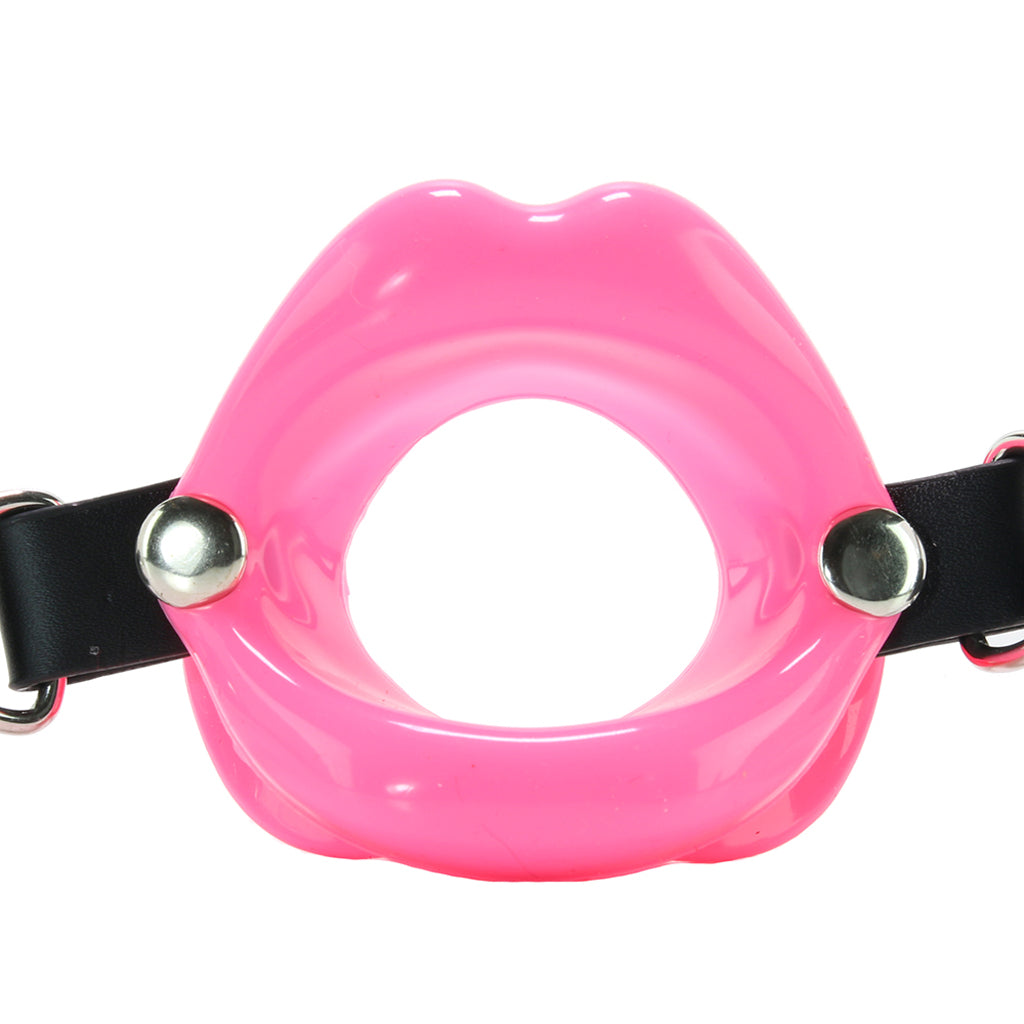 Silicone Lips Gag in Pink Bondage and Fetish > Ball Gags & Mouth Restraints - Tophatter Daily Deals