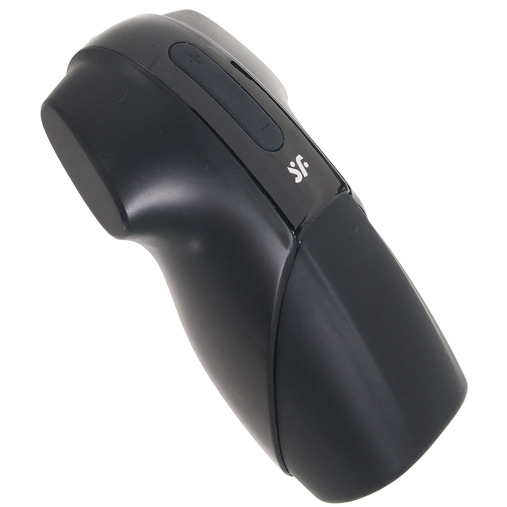 Satisfyer Men Vibration Stroker in Black Male Masturbators > Vibrating - Tophatter Daily Deals