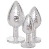 Ouch! New York Collection Metal Anal Plug Set - Tophatter's Adult Sex Toys Online Anal Sex Toys > Butt Plugs - Tophatter Daily Deals