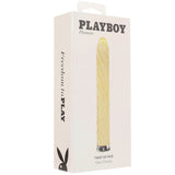 Playboy Pleasure Twist of Fate Glass Vibe - Tophatter's Adult Sex Toys Online Vibrators > Traditional Vibrators - Tophatter Daily Deals