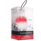 Bloomgasm Pulsing Petals Rose Stimulator in Red - Tophatter's Vibrator Deals Online Vibrators > Clitoral Stimulators - Tophatter Daily Deals