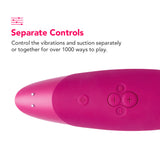 Womanizer Enhance Pleasure Air Vibe in Pink Vibrators > Clitoral Suction & Stimulation - Tophatter Daily Deals