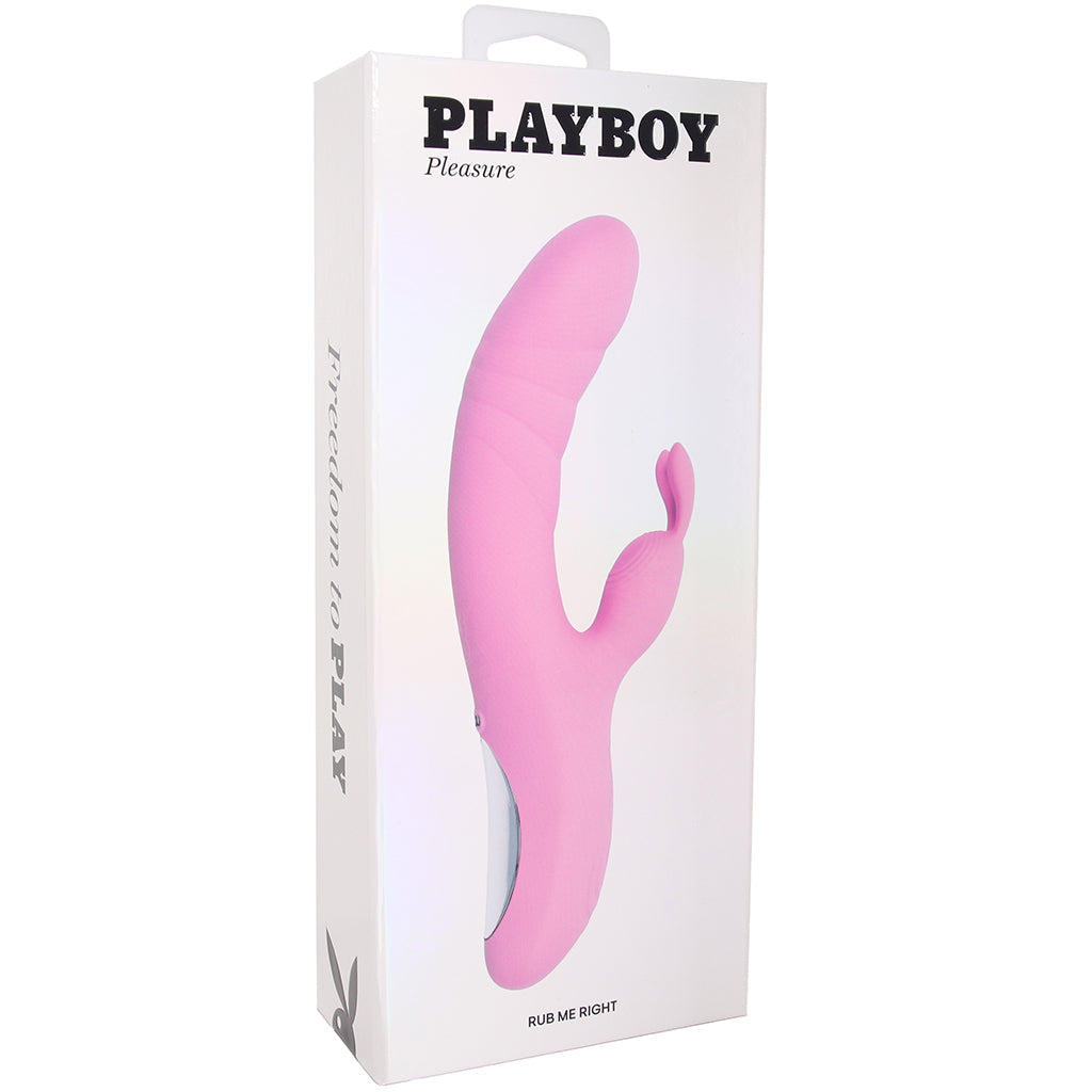 Playboy Rub Me Right Rabbit Vibe Vibrators > Rabbit Vibrators - Tophatter Daily Deals