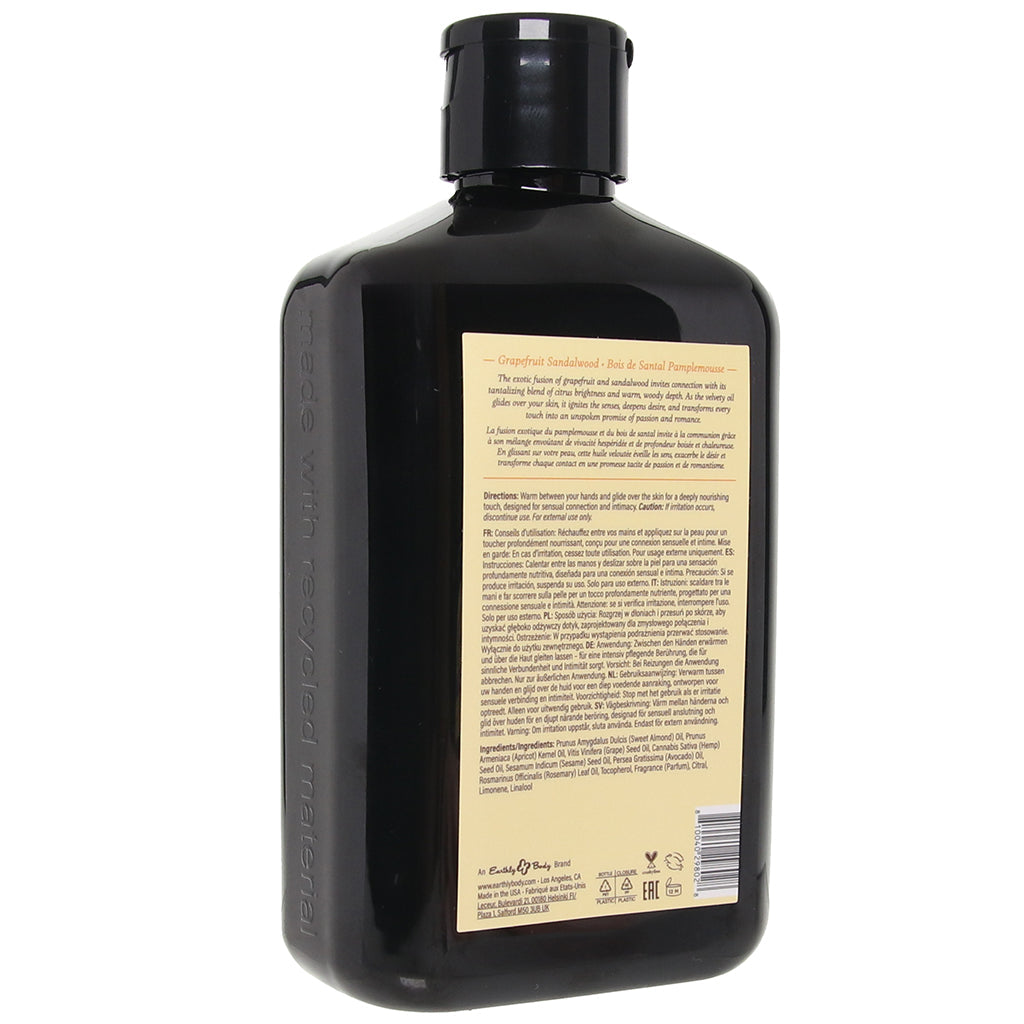 At Night Massage Oil 8.4oz/250ml in Grapefruit Sandalwood - Tophatter's Adult Sex Toys Online Lubes and Lotions > Erotic Massage Oils - Tophatter Daily Deals