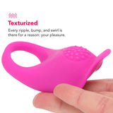 PinkCherry Put a Ring On It Rechargeable Ring Cock Rings - Tophatter Daily Deals