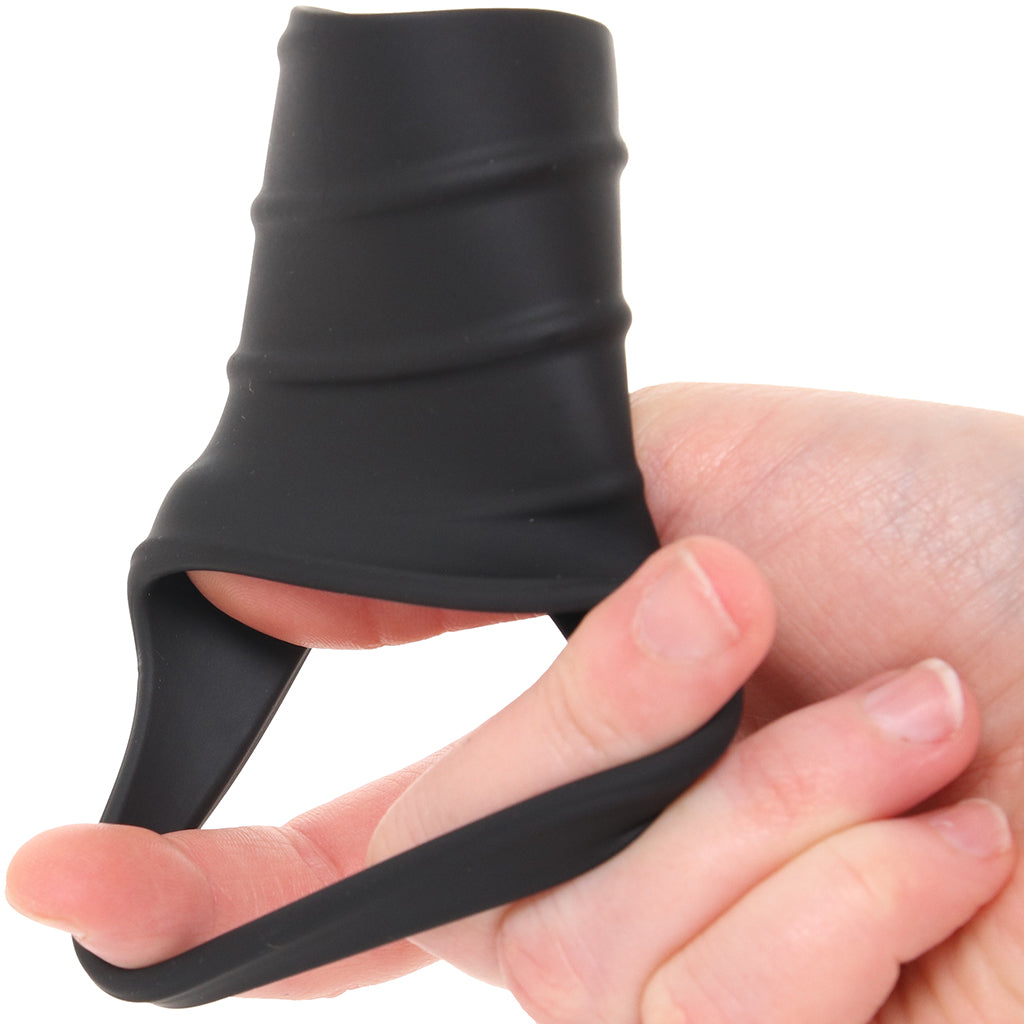 LEVELZ Cock Ring & Ribbed Sleeve Male Enhancement > Extenders and Sleeves - Tophatter Daily Deals
