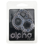 Alpha Liquid Silicone Beaded Rings Cock Rings - Tophatter Daily Deals