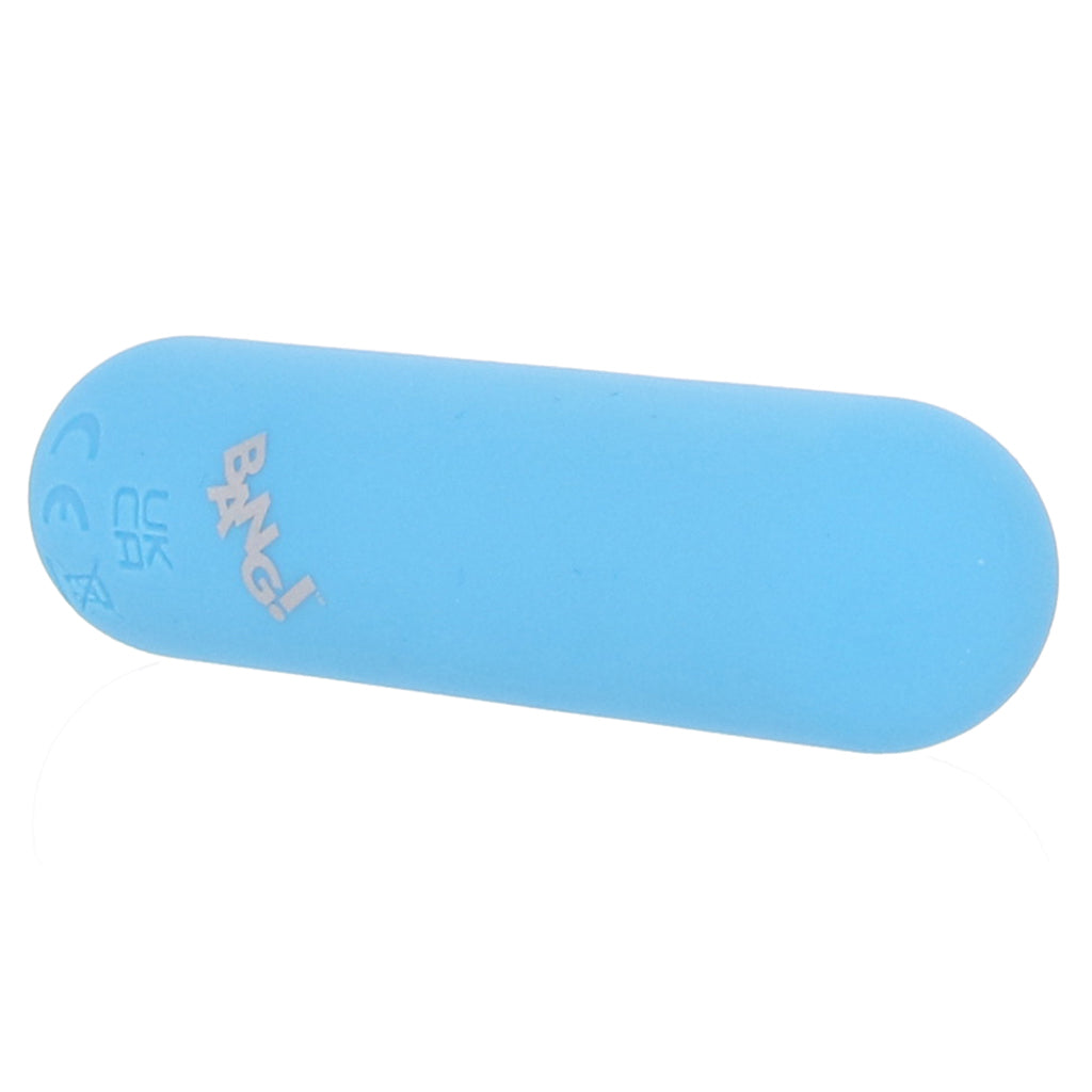 Bang! Flexible Silicone Bullet Vibe in Blue - Tophatter's Adult Sex Toys Online Vibrators > Bullet and Egg Vibrators - Tophatter Daily Deals