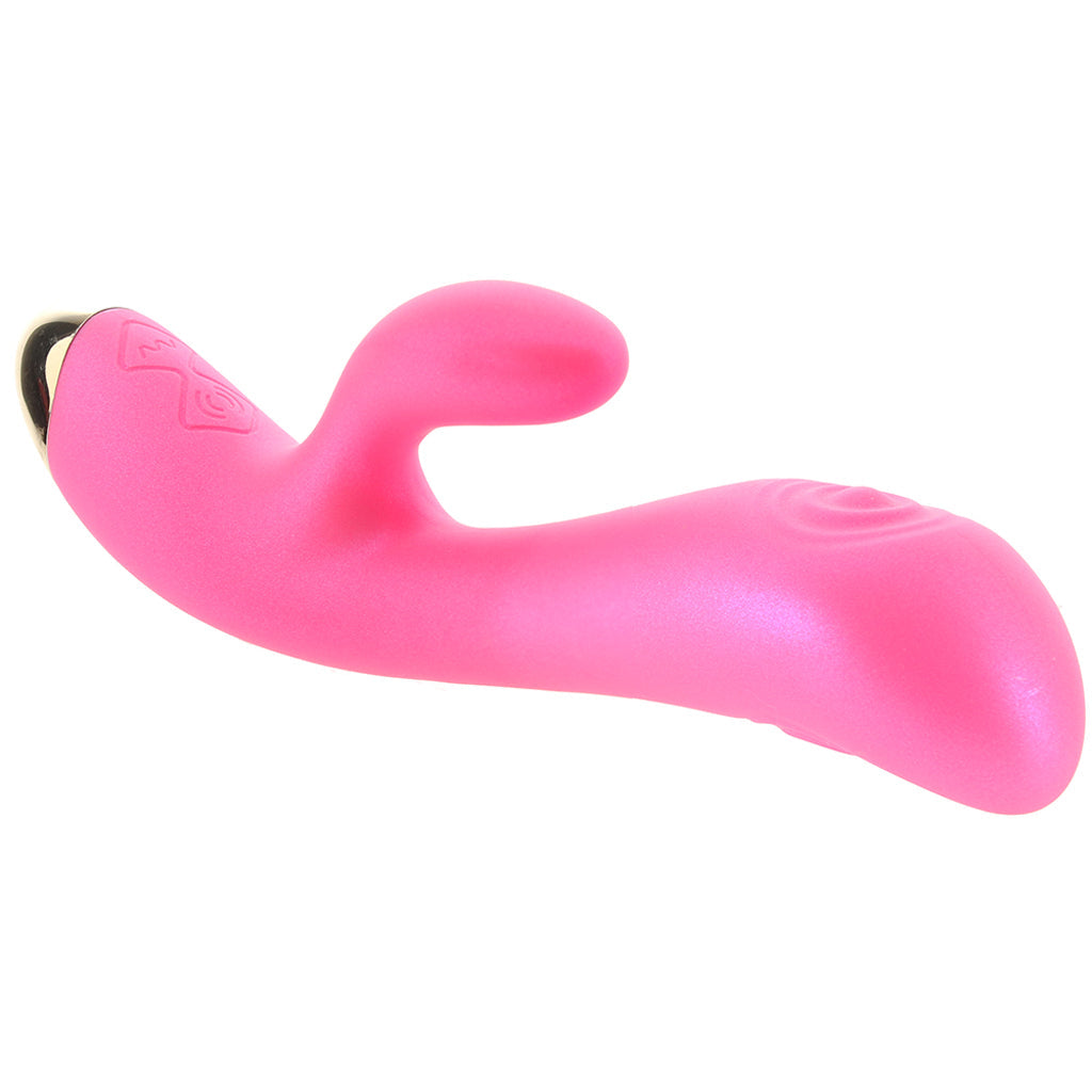 Aria Pleasin' AF Rabbit Vibe Vibrators > Rabbit Vibrators - Tophatter Daily Deals