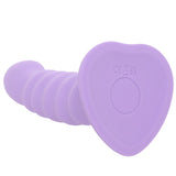 Colours 5 Inch Ribbed Remote Vibe in Purple Vibrators > G-Spot Vibrators - Tophatter Daily Deals