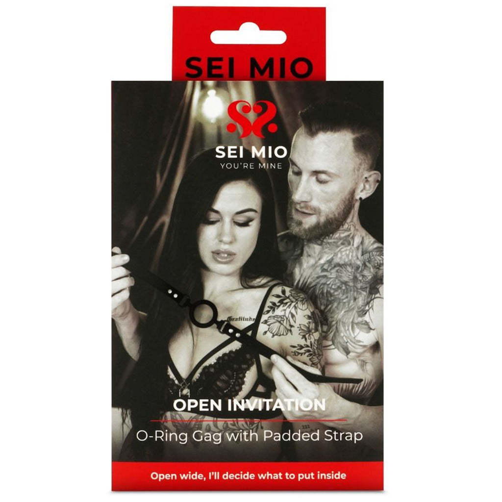 Sei Mio Open Invitation O-Ring Gag Bondage and Fetish > Ball Gags & Mouth Restraints - Tophatter Daily Deals