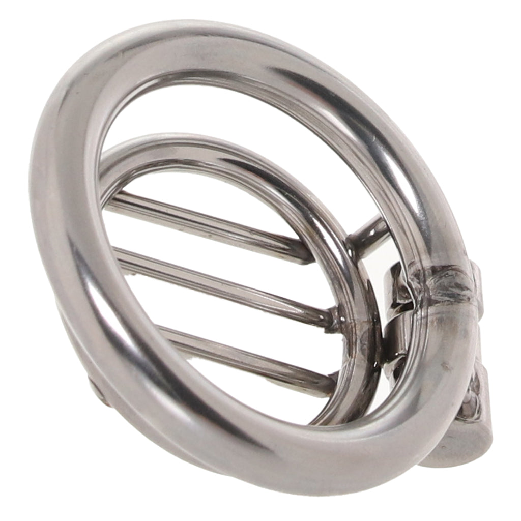 Blueline Stainless Steel Inverted Micro Jail Time Cock Cage Bondage and Fetish > Cock and Ball Devices - Tophatter Daily Deals