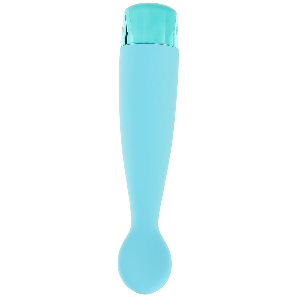 Eden Silicone Scoop Vibe in Teal - Tophatter's Vibrator Deals Online Vibrators > Clitoral Stimulators - Tophatter Daily Deals