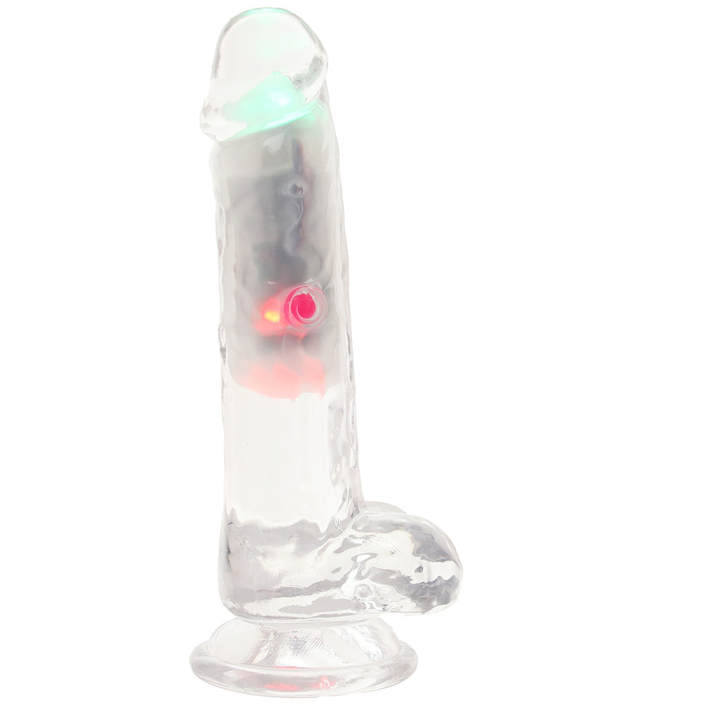 RealRock 6 Inch Light Up Vibrating Ballsy Dildo Vibrators > Realistic Vibrator Dildos - Tophatter Daily Deals