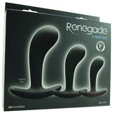 Renegade Silicone P-Spot Kit in Black Anal Sex Toys > Butt Plugs - Tophatter Daily Deals