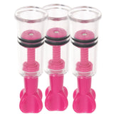 Size Matters MAXtwist Clit & Nipple Sucker Set in Pink Bondage and Fetish > Nipple Stimulators & Clamps - Tophatter Daily Deals
