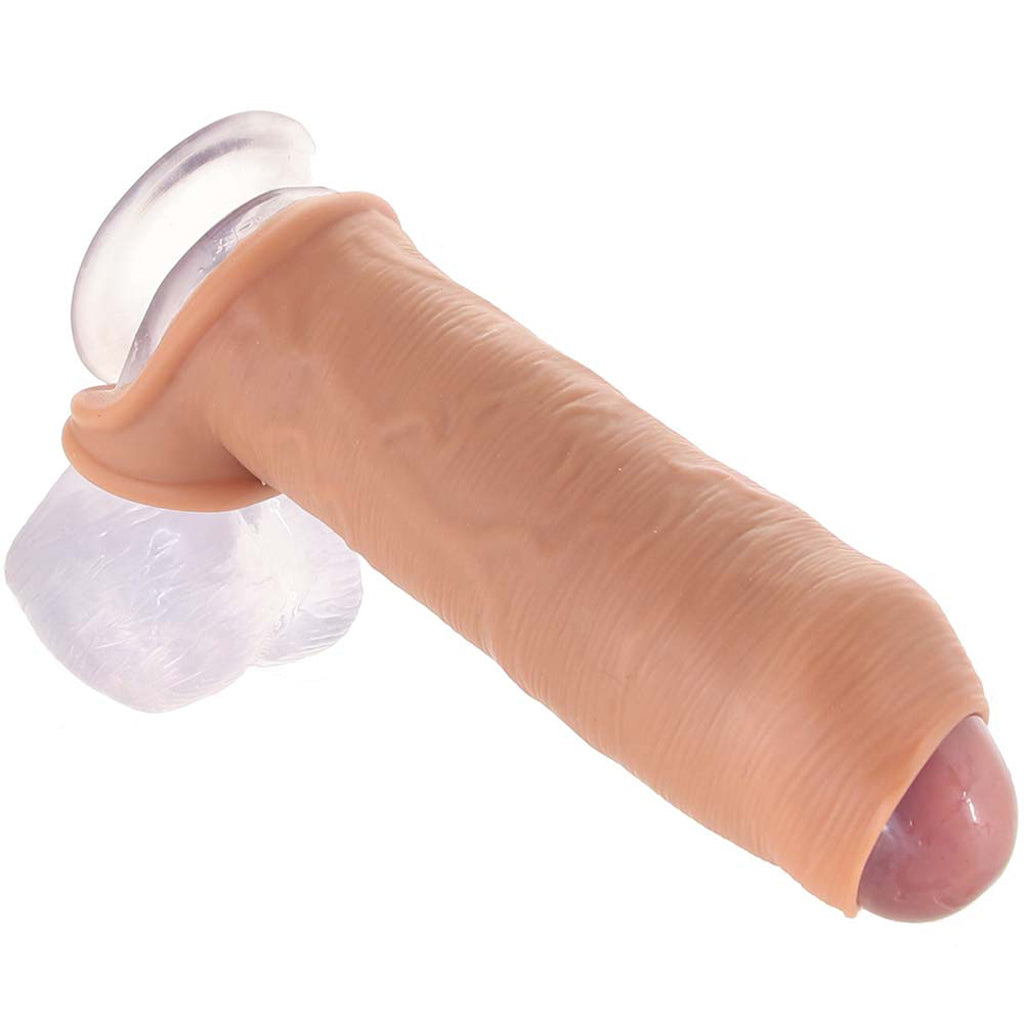Fantasy X-tensions Elite Uncut Enhancer with Strap in Tan Male Enhancement > Extenders and Sleeves - Tophatter Daily Deals