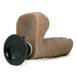 Real Feel Deluxe 10 Inch Vibrating Wall Banger Dildo in Tan Vibrators > Realistic Vibrator Dildos - Tophatter Daily Deals