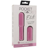 Pocket Rocket Elite Vibe with Texture Sleeve in Pink Vibrators > Bullet and Egg Vibrators - Tophatter Daily Deals